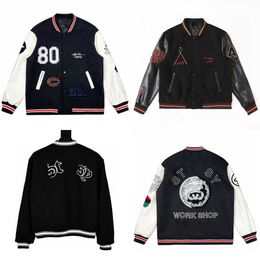 Mens Designer Jacket Womens Coat Autumn Winter Padded Thickened Youth Baseball Jersey Fashion Embroidery Letter Print Jacket Size S-XL