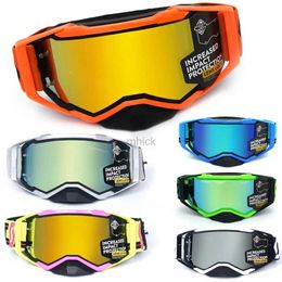 Outdoor Eyewear Motorcycle goggles cycling goggles motorcycle glasses double lens ski glasses riding glasses set sports goggles ski mask 240122