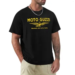 Men's Polos Beach Man T Shirt Moto Guzzi. Mandello Del Lario. 1921 Funny Shirts O-neck Slim Fit For Men Cotton Teeshirt