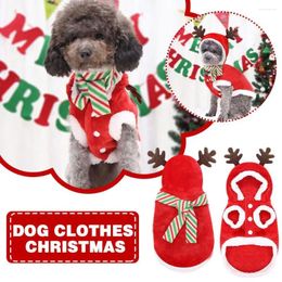 Dog Apparel Hoodies Christmas Halloween Holiday Sweater Coat Puppy Snow Elk Reindeer Snowman Cosplay Clothes For Pet Cat Costume