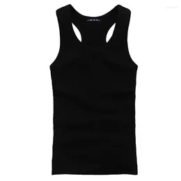 Men's Tank Tops American Style Clothing YA Vest Jogger Gym Sports Fitness Bodybuilding Running Training Sleeveless T-Shirt J39