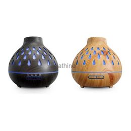 Humidifiers USB Humidifier 400ML Colorful Night Light Aromatherapy Essential Oil Diffuser For Bedroom EU Plug -B YQ240122