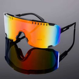Outdoor Eyewear SCVCN Photochromic Glasses Cycling Sunglasses for Men Mountain Bike Road Bicycle Eyewear Pock Cycle Goggles UV400 MTB Biking 240122