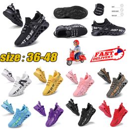 Men Women Running Shoes Comfortable Sneaker Breathable Mesh Upper Cushion Light Weight Fast Ship Sports Jogging eur36-48
