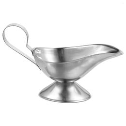 Baking Pastry Tools Stainless Steel Gravy Boat Sauce Pot Dip Bowl Connt Container Restaurant Cup Drop Delivery Home Garden Kitchen Din Dhv3W