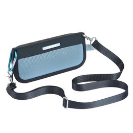 Accessories Soft Silicone Case for Bose SoundLink Flex Bluetooth Speaker, Travel Carry Protective with Shoulder Strap and Carabiner bag