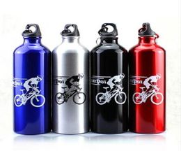 750ML Water drink Bottle Aluminium Alloy MTB Bike Water Bottle Outdoor Sport Camping Hiking Bicycle Bike Cycling Water Bottles2310974