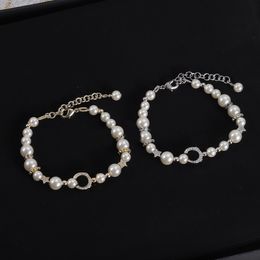 Luxury Gold Bracelet Chain Designer Bracelets Lover Silver Charm Bracelets Letter For Woman Fashion Jewelry