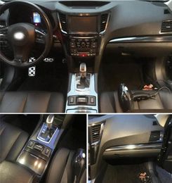 For Subaru Legacy Outback 20102014 Interior Central Control Panel Door Handle Carbon Fiber Stickers Decals Car styling Accessorie9262386