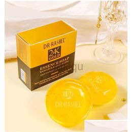 Handmade Soap 24K Gold Hand Relaxing Anti Mite Facial Moisturizing Zln240116 Drop Delivery Health Beauty Bath Body Dhehj