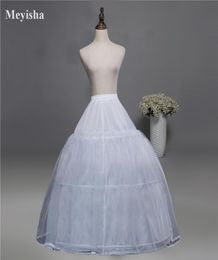 52016 Wedding Dress Crinoline Bridal Petticoat Underskirt 3 Hoops4568025