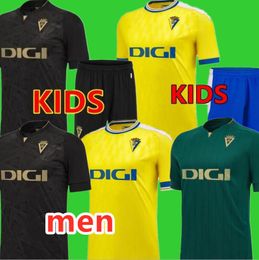 2023 2024 Cadiz soccer jerseys CADIZ CF sponsor Negredo camisetas de futbol 23 24 LOZANO ALEX Bodiger Juan Cala CAMISETA A LIGA men kids kit football shirts