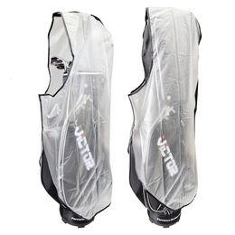 1PC Golf Bag Cover With Zipper Waterproof Large Capacity Golf Bag Rain Cover Durable Dust Outdoor Golf Club Bag Court Supplies 240119