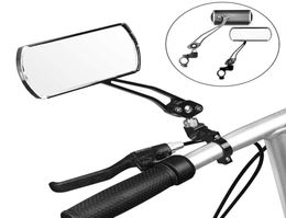 2Pcs Bicycle Rearview Handlebar Mirrors 360° Rotating Rearview Mirror Handlebar Wide Angle Bicycle Handle Rearview Mirror9853639