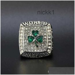 Three Stone Rings Fashion Sports Jewelry 2008 Boston Basketball Championship Ring Men for Fans Us Size 11 Drop Delivery Dhg04 E1UK