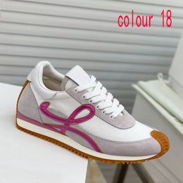 Men Designer Shoe Casual Shoes Womens Shoes Leather Lace-Up Sneaker Lady Platform Running Trainers Thick Soled Woman Gym Sneakers Large Size 35-42-43-44-45 5951