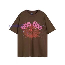 Men's T-shirts Y2k t Shirts Spider 555 Hip Hop Kanyes Style Sp5der 555555 Tshirt Spiders Jumper European and American Young Singers Short Sleeve N3et 1DSD
