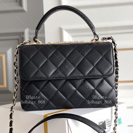 Shoulder Handbag for Women Lambskin Leather Mirror Designer Luxury Bags Crossbody Bag Wc107