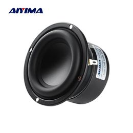 Speakers AIYIMA 3 Inch Subwoofer Speaker 4 8 Ohm 25W Small Steel Cannon Audio Sound Speaker High Power Longstroke Loudspeaker 1Pcs