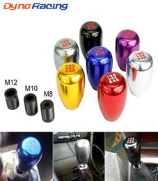 Universal Racing 5 Speed car Gear Shift Knob For Manual Transmission Aluminium Alloy Automatic Gear level TT1002356362726