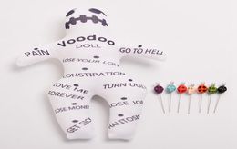 Authentic Voodoo Doll With 7 Colour Skull Pins Karma keepers Mascot New Orleans Toys for Adults New Fast Shipment2818006