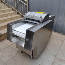 Electric Meat Cutting Machine Commercial Stainless Steel Bone Cutter For Ribs Chicken Duck Squid Frozen Fish Dicing Machine 220v 380v