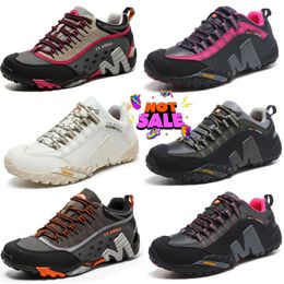 Men Hiking Shoes Outdoor Trail Trekking Mountain Sneakers Non-slip Mesh Breathable Rock Climbing Mens Athletic Sports Shoe Eur 39-45