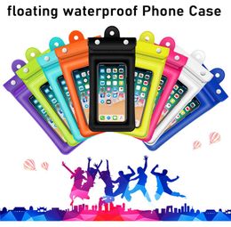 threefold airbag inflatable waterproof floatage phone bag case cases for cellphone iphone 13 12 samsung s22 huawei xiaomi Summer 2614411