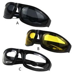 Outdoor Eyewear Driving Motorcycle Glasses Protective Motorcycle Glasses Sun Glasses Windproof Riding Motor Goggles Cycling Outdoor Universal 240122