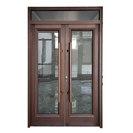 Restaurant aluminum alloy swing door office building bank