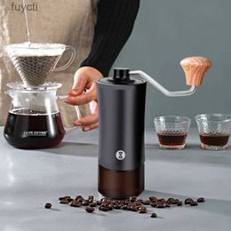 Coffee Makers Manual Coffee Grinder Portable Coffee Grinder Stainless Steel Aluminium Grinding Core Burr Coffee Tools YQ240122