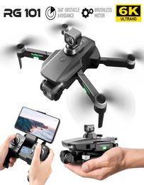 2022 New RG101 Max Obstacle Avoidance Four Axis Aircraft GPS HD Aerial Pography 6K Brushless Motor Drone Low Power Return5391123