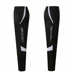 Pants New Men Running Pants Soccer Training Pants with Pockets Active Jogging Trousers Track Gym Fiess Boys Sports Leggings