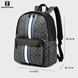 Coa CHmen Classic Fashion Backpack Imported Original Super Fiber Leather Ultra HD Hardware Logo Super Smooth Zipper Oil Edge Super Smooth Travel Large Ca GOGZ