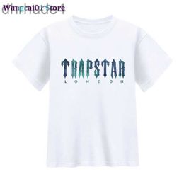 Men's T-shirts Trapstar London Men Women Fashion Father and Son Harajuku Tshirt Parent-child Clothing Casual Short Seve t Shirt O-neck Tees 0320h23 F6DH