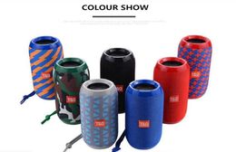 TG117 TG117 Bluetooth Speakers Portable Speaker Double Horn 1200mAh Outdoor Waterproof Subwoofers Wireless Speaker Support TF Car8122878