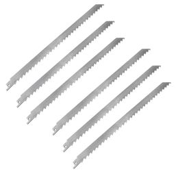 Tools 12Inch Reciprocating Saw Blade For Food Cutting Big Teeth Saw Blades For Freeze Meat Ice Cubes 6Pcs