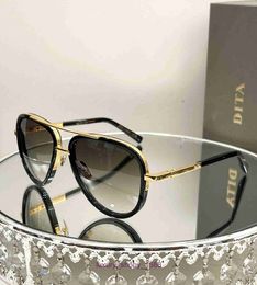 Designer Fashion sunglasses for women and men online store DITA frog mirror titanium frame MODEL:DRX-2031 With Original Box Q3H5