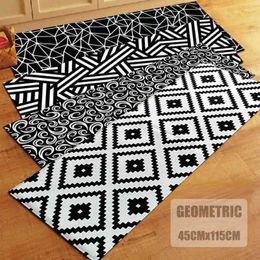 Carpets Geometric Floor Mat Carpet Kitchen Bathroom Anti-Slip Area Rug Home Decorative Custom Printed Front Door Entrance Doormat