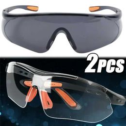 Outdoor Eyewear Safety Goggles Cycling Windproof Vented HD Eye Glasses Work Lab Laboratory Motorcycle Safety Sandproof Protective Glass Goggle 240122