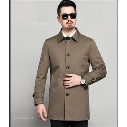 Designer Coat Jacket Designer Luxury New Style Brand Style Hotsales Men's Trench Coats Fashion High Quality Classic Mens Long Trench