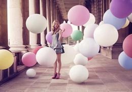 50PieceLot Colorful Big Ballons Valentine039s Day Romantic Ballons Wedding Party Bar Decoration Po Pography Children Gif6601393