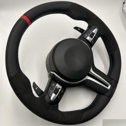 Car Steering Wheel M For F01 F02 F06 F07 F10 F11 F12 F13 F14 F15 F16 F22 F30 F31 F32 F33 F34 F80 F82 F83 F85 F86 F87 X3 X4 X5 Drop Del Dhjsp