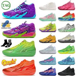 Women MB.01 2.0 Men Basketball Shoes Lamelo Ball Shoes mb01 Queen City Black Sunset Glow Red Blast White Green Rare Gutter Melo mb 01 Mens Trainers Sneakers