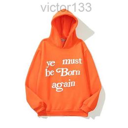 Wests Men Hoodies Cpfm Ye Must Be Born Again Carta Impressa Hip Hop Moletons Com Capuz Mens Kanyes Mulheres Camisas Hoodie Felpe Uomo Tamanho M-XXL W7JG