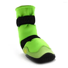 Dog Apparel Waterproof Shoes Reflective Straps Snow Boots For Medium To Dogs With Anti-slip Sole Breathable Winter