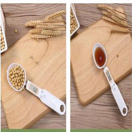 500g 0 1g Capacity Coffee Tea Digital Electronic Scale Kitchen Measuring Spoon Weighing Device LCD Display Cooking with USB211E