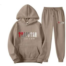Trapstar Tracksuit Mens Trapstar Track Suits Hoodie Basketball Football Rugby Two-Piece With Womens Long Sleeve Hoodie Jacket Trousers Trapstar 239