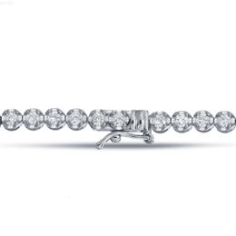 White Diamond Bracelet Made in 14k White Gold at Wholesale Price Natural White Diamonds Tennis Braceletvvs Diamond Jewellery