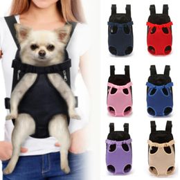 Carrier Mesh Dog Cat Carrier Bag Nylon Outdoor Dogs Travel Handbag Soft Shoulder Puppy Kitten Bags Pet Sling Handbag Tote Pouch